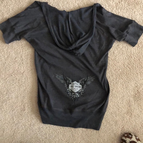 Harley Davidson hooded shirt ** - Picture 5 of 6